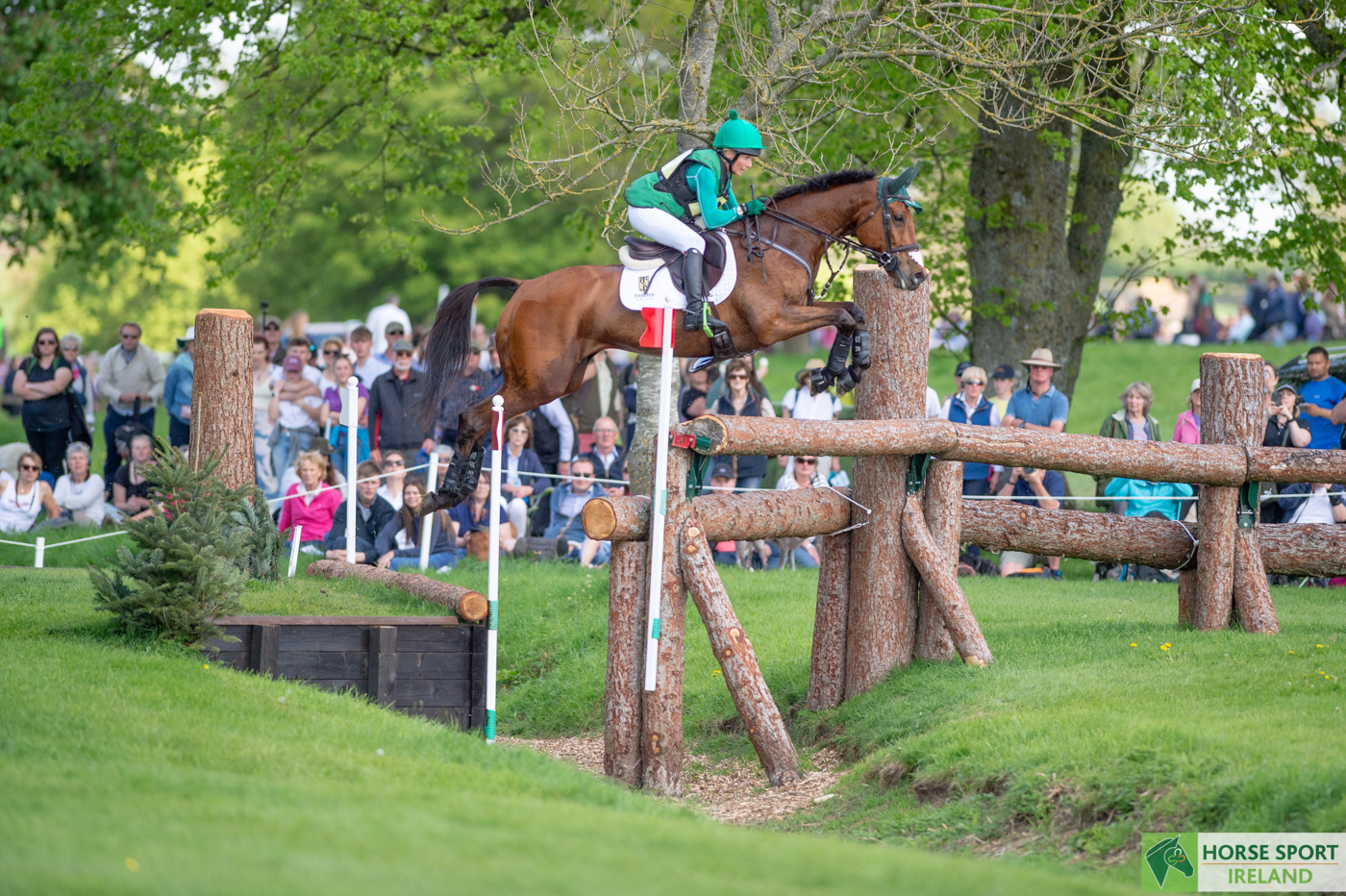 34 Sarah Ennis with Woodcourt Garrison (IRL) - Irish Eventing Times